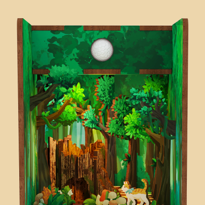 Alice in Wonderland DIY Book Nook Kit-Book Nook World