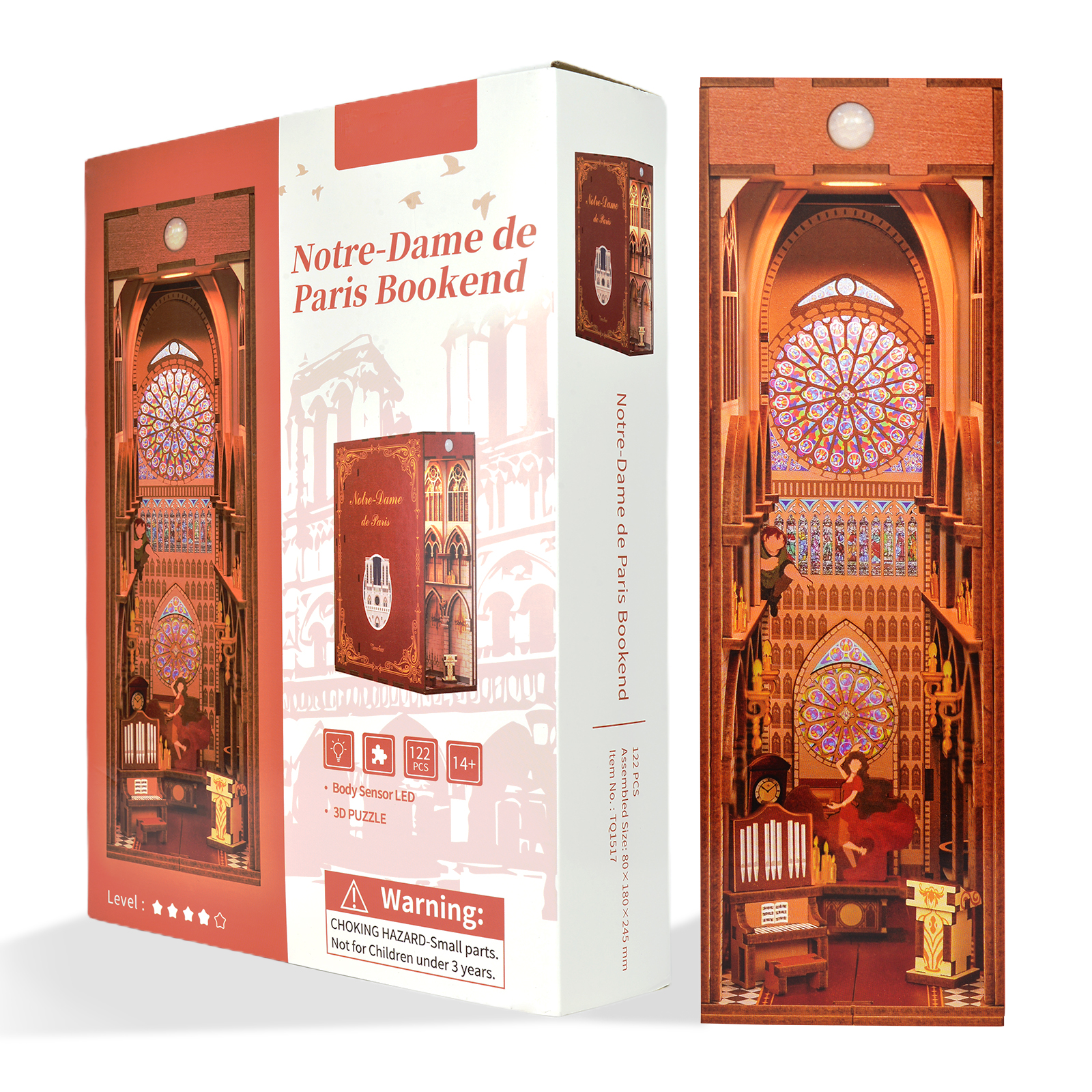 Notre-Dame de Paris DIY Book Nook Kit-BOOK NOOK WORLD