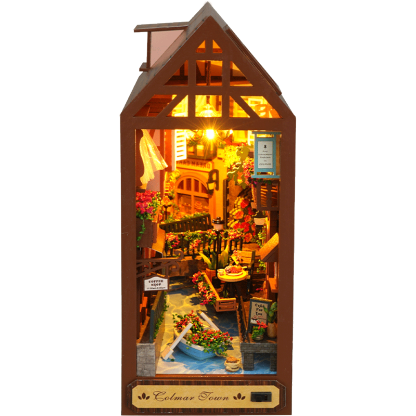 Colmar Town DIY Book Nook Kit-Book Nook World