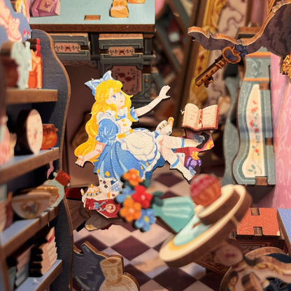 Alice in Wonderland DIY Book Nook Kit-Book Nook World
