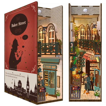  221B Baker Street DIY Book Nook Kit-Book Nook World