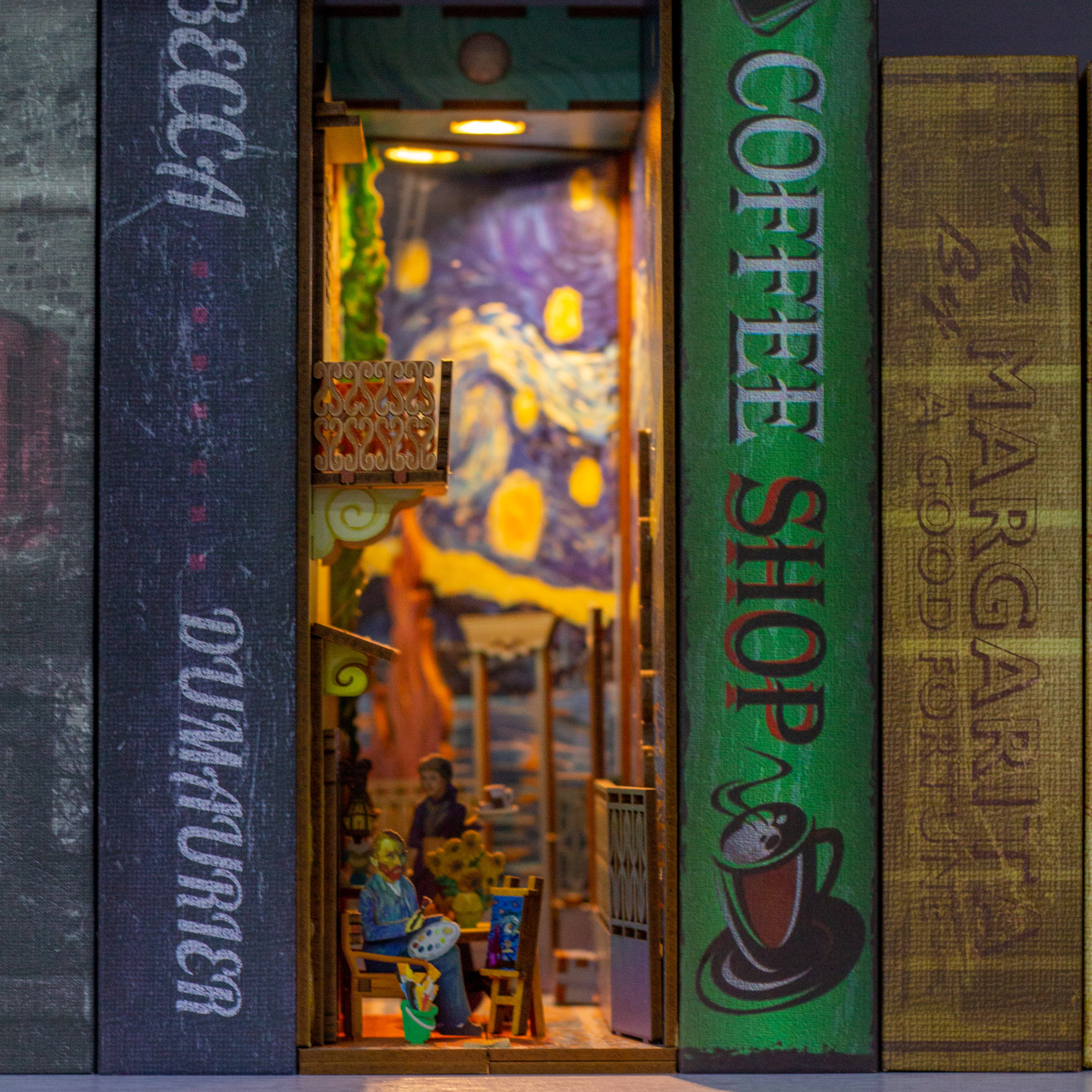 Van Gogh's World DIY Book Nook Kit-Book Nook World