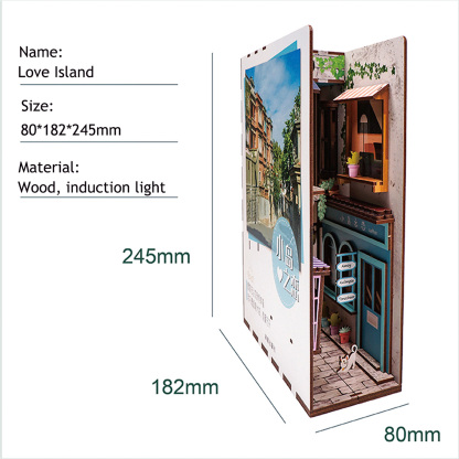 Island of Love DIY Book Nook Kit-Book Nook World