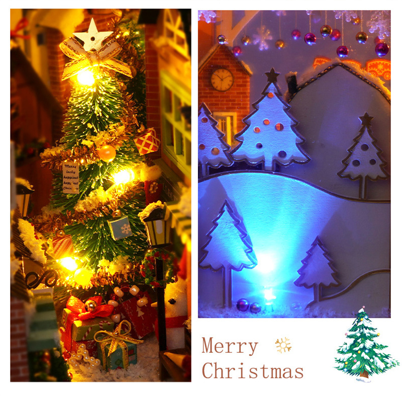  Merry Christmas DIY Book Nook Kit-Book Nook World