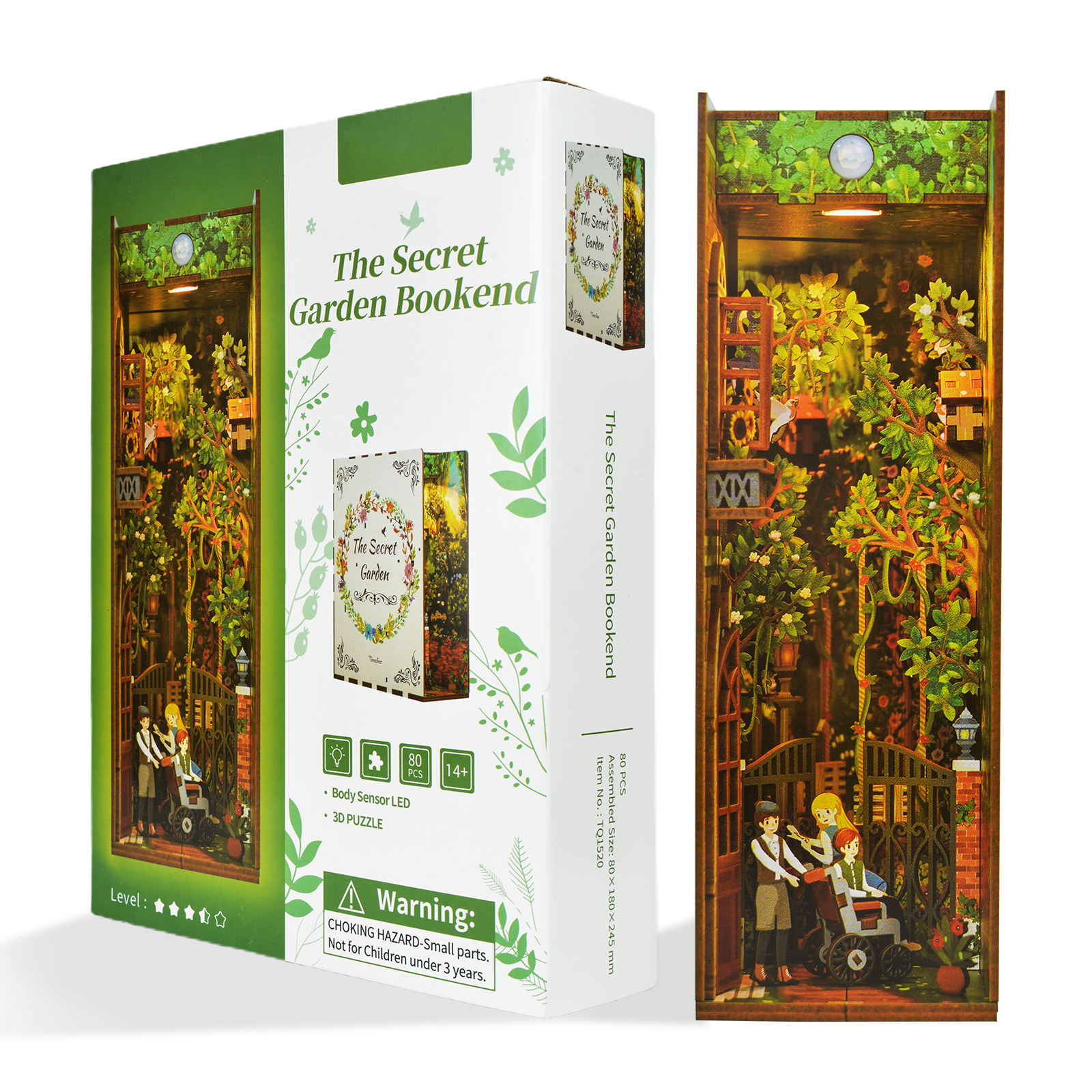 The Secret Garden DIY Book Nook Kit-Book Nook World