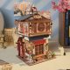 Cuisine Restaurant Wooden Puzzle Miniature Dollhouse Storage Box Kit-Book Nook World