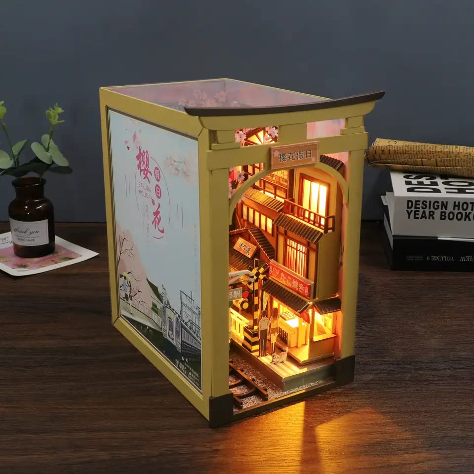Tokyo Sakura Holiday DIY Book Nook Kit-Book Nook World
