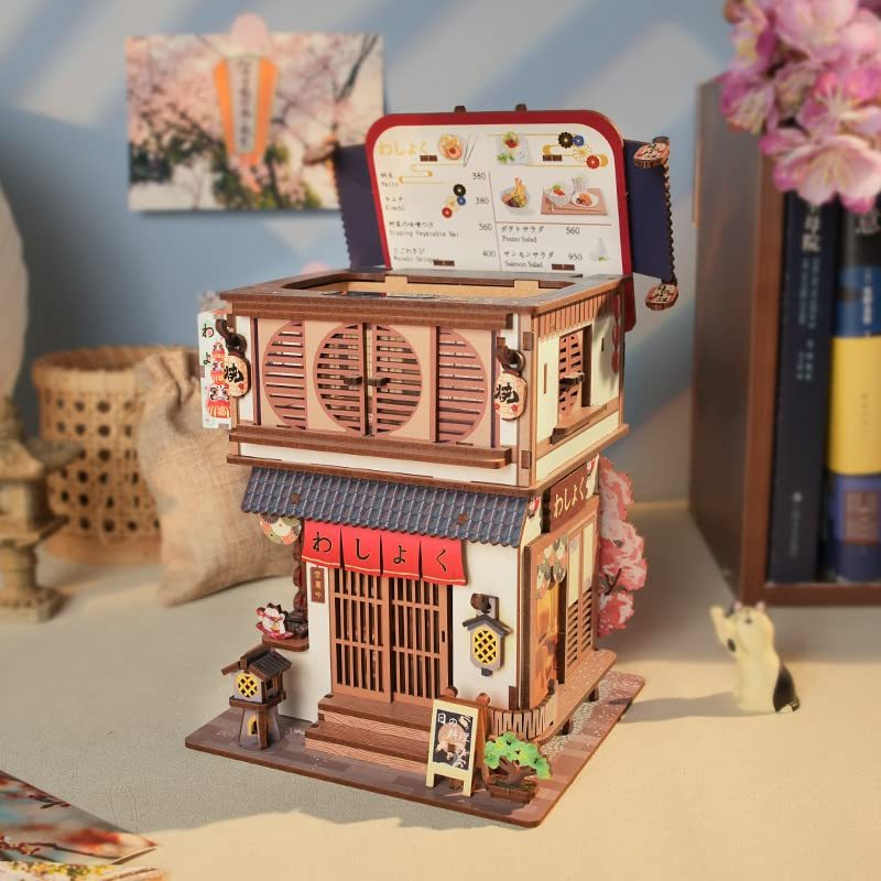 Cuisine Restaurant - DIY Wooden Storage Box-Book Nook World