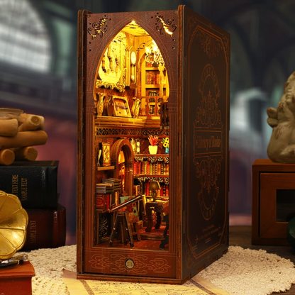 Library of Books DIY Book Nook Kit-Book Nook World