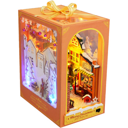  Merry Christmas DIY Book Nook Kit-Book Nook World