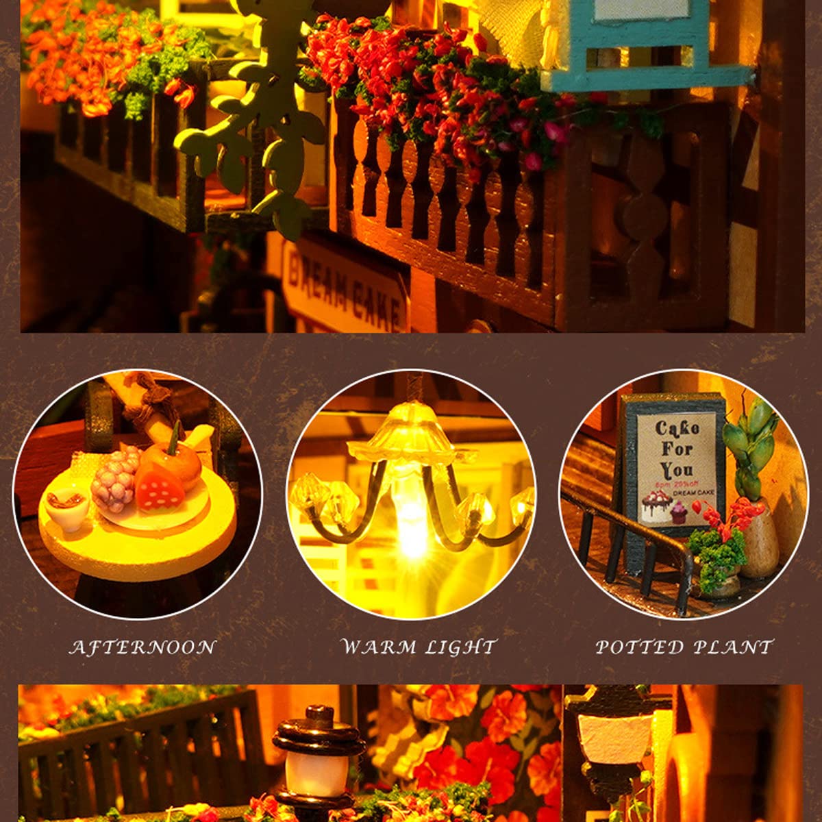 Colmar Town DIY Book Nook Kit-Book Nook World