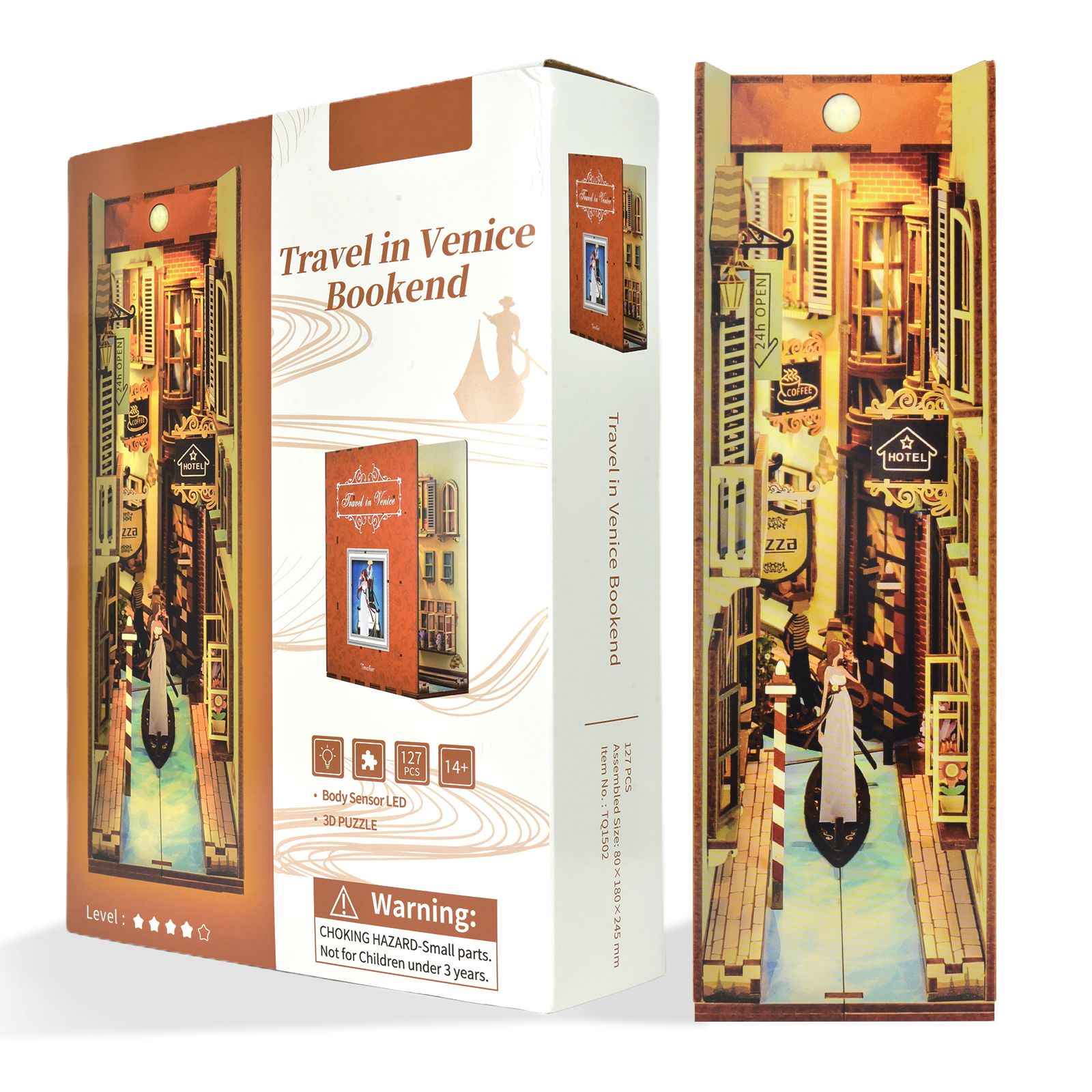 Travel in Venice DIY Book Nook Kit-BOOK NOOK WORLD