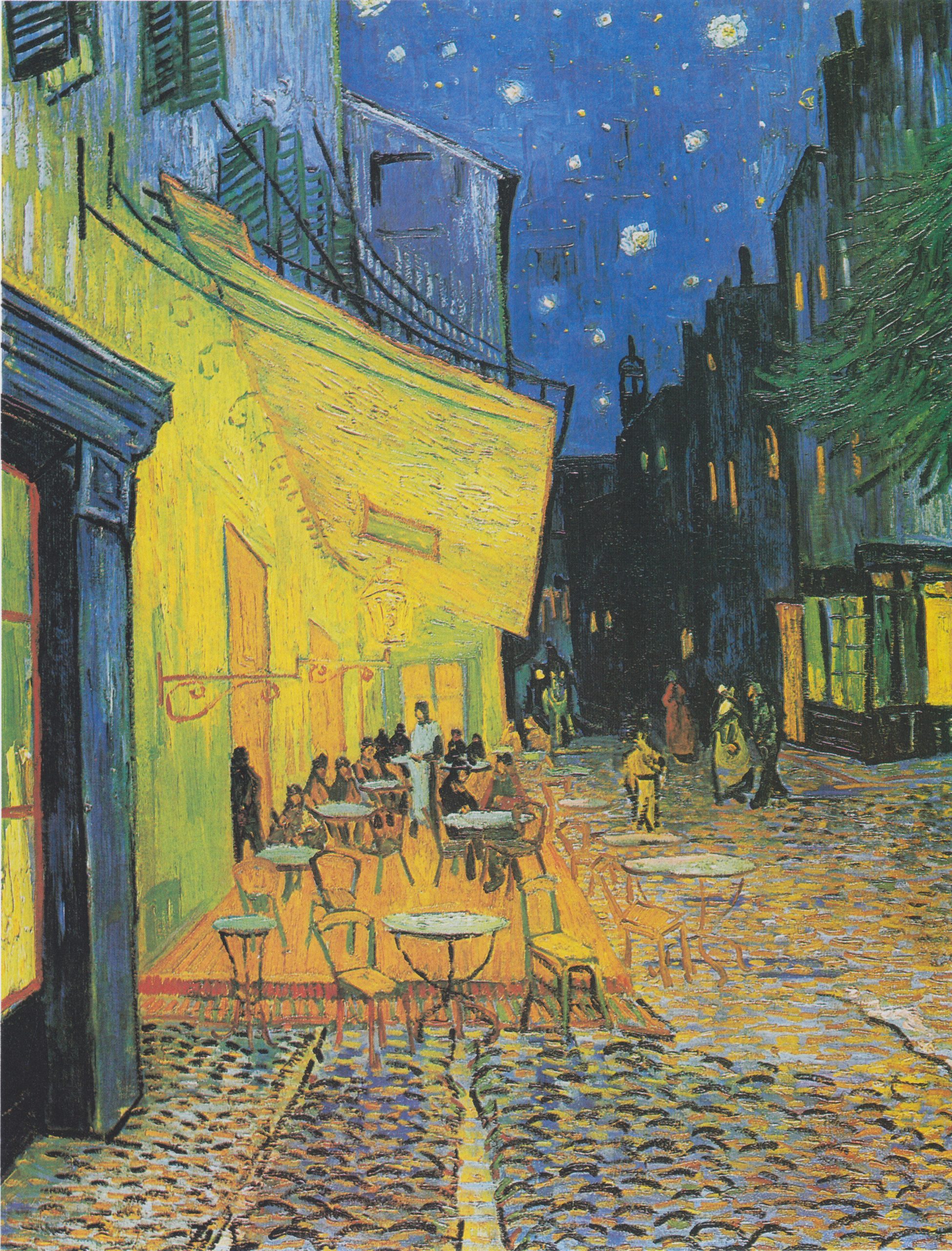 The Beauty of Vincent Van Gogh's "Café Terrace at Night"-Book Nook World