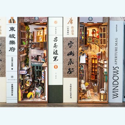 Echoes of Those Days DIY Book Nook Kit-Book Nook World