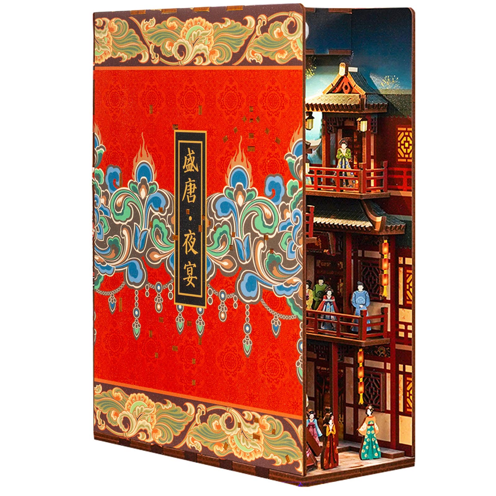 The Banquet of Tang Dynasty DIY Book Nook Kit-Book Nook World