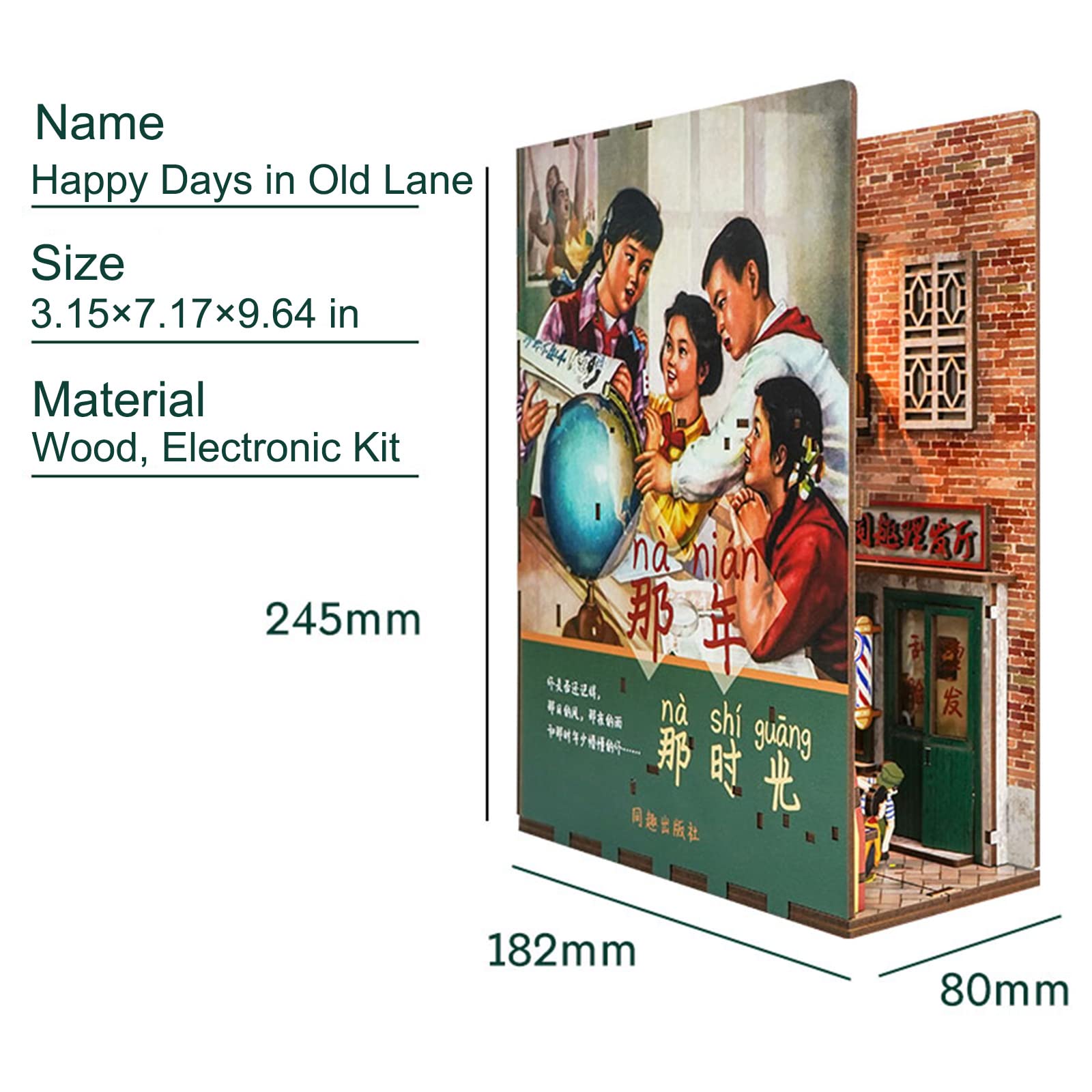 Echoes of Those Days DIY Book Nook Kit-Book Nook World