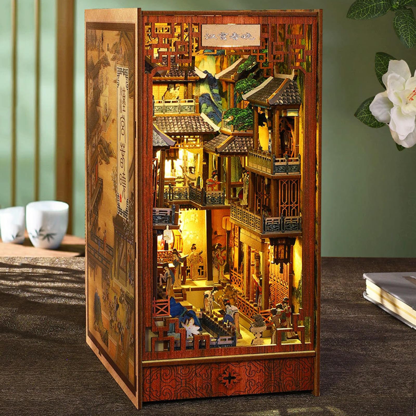 The Imperial Court In Han China DIY Book Nook Kit-Book Nook World
