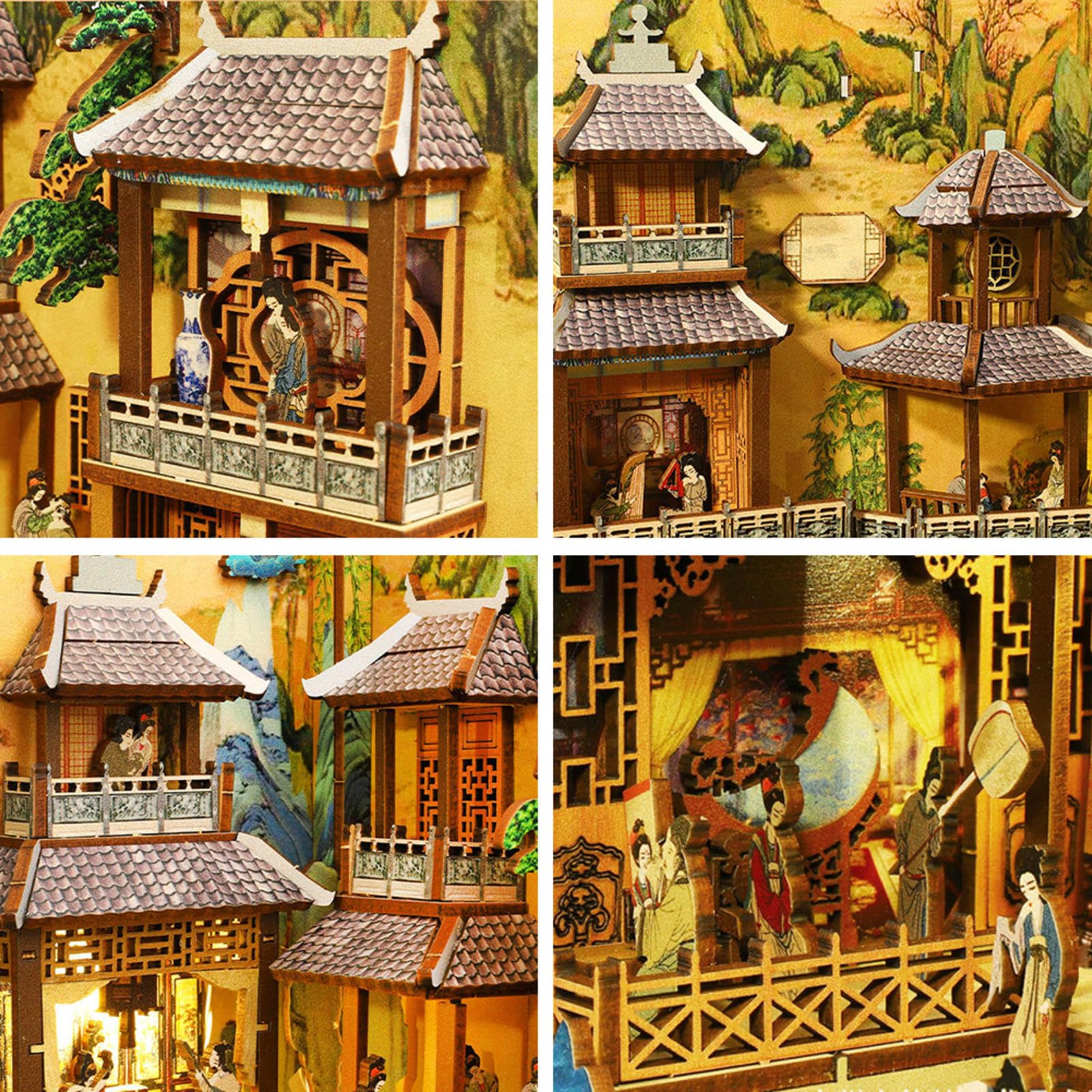 The Imperial Court In Han China DIY Book Nook Kit-Book Nook World