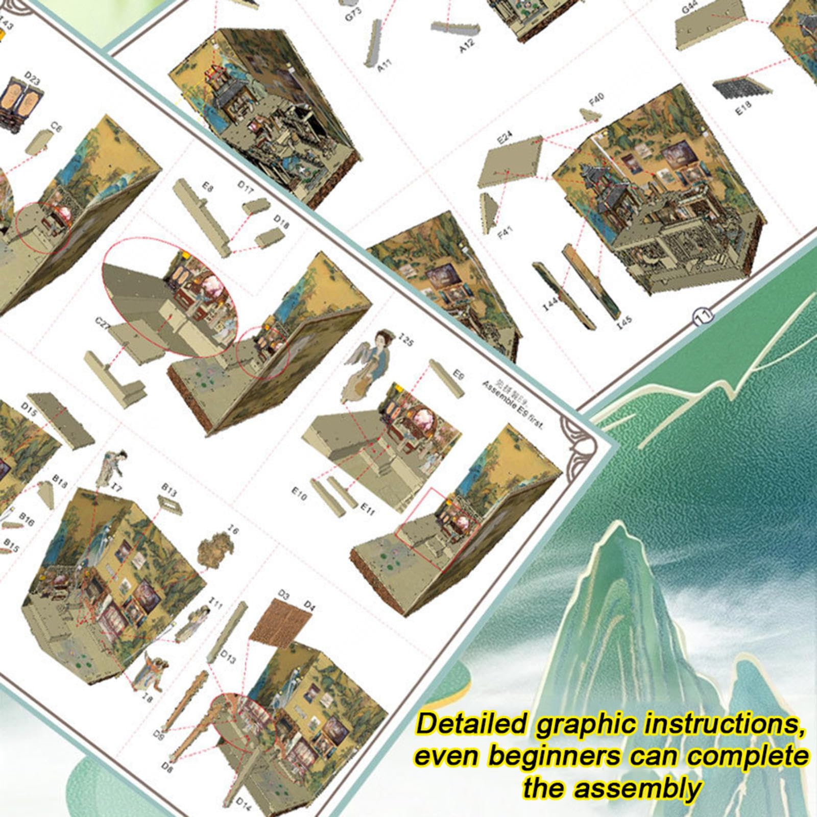 The Imperial Court In Han China DIY Book Nook Kit-Book Nook World