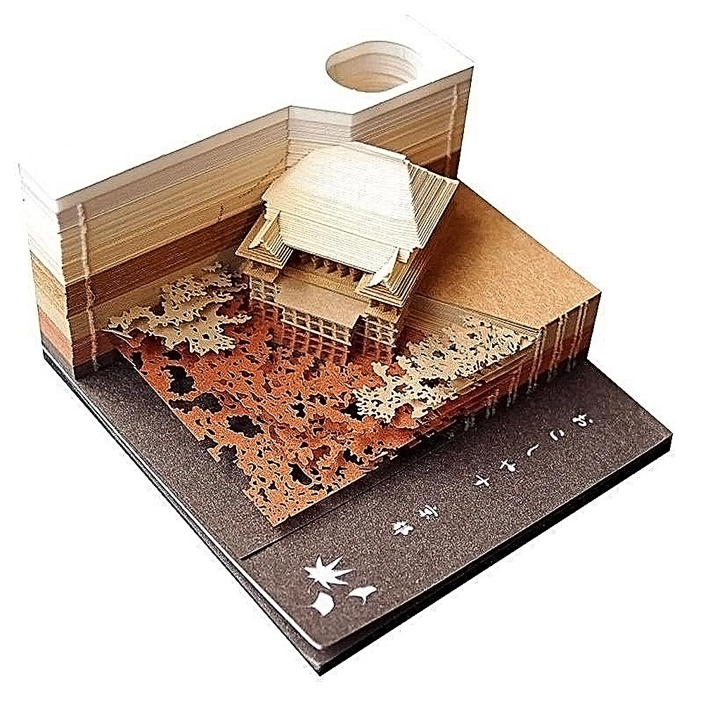 Kiyomizu Temple, Japan Memo Pad (Without LED)-Book Nook World