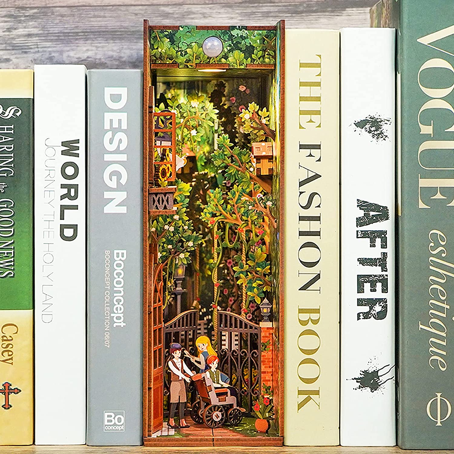 The Secret Garden DIY Book Nook Kit-Book Nook World