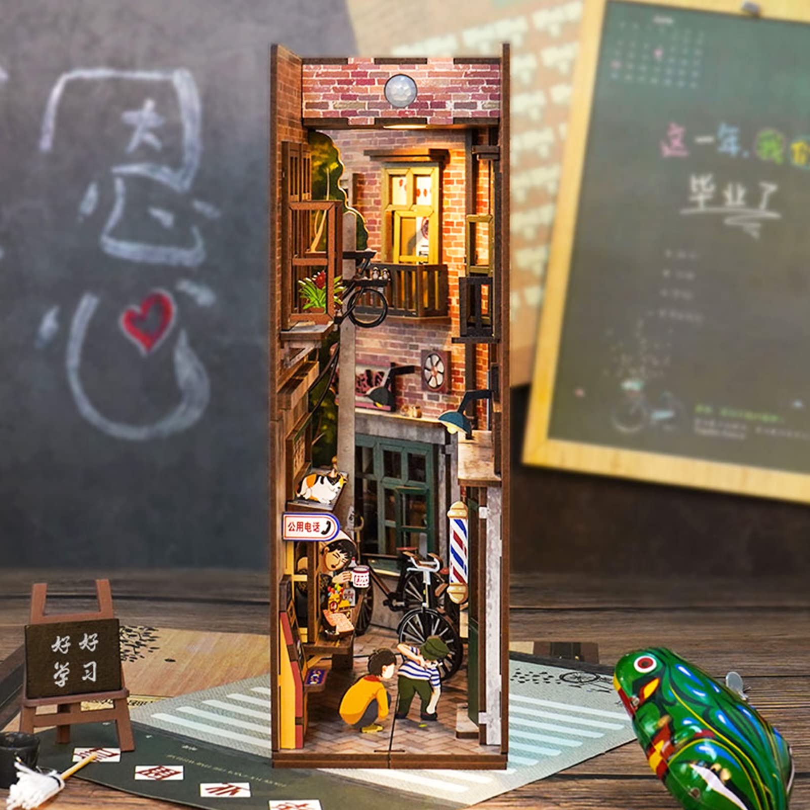 Echoes of Those Days DIY Book Nook Kit-Book Nook World