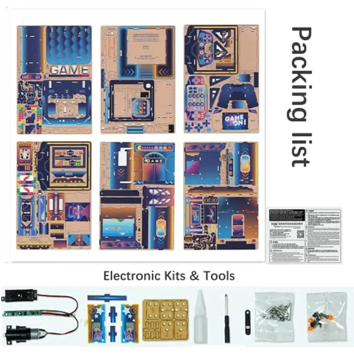  DIY Wooden Storage Box, Automatic Lid Opening Device-Book Nook World
