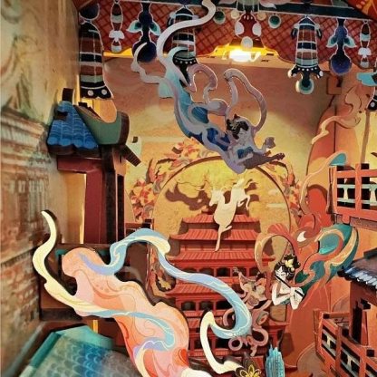 Dancing In The Sky DIY Book Nook Kit-Book Nook World