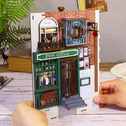 Island Holiday DIY Book Nook Kit (With Music Box)-Book Nook World