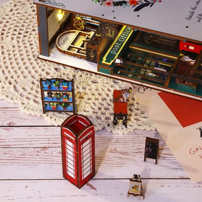 Island Holiday DIY Book Nook Kit (With Music Box)-Book Nook World