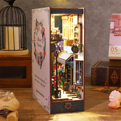 Island Holiday DIY Book Nook Kit (With Music Box)-Book Nook World