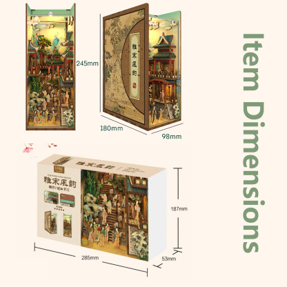 Song Dynasty DIY Book Nook Kit-Book Nook World
