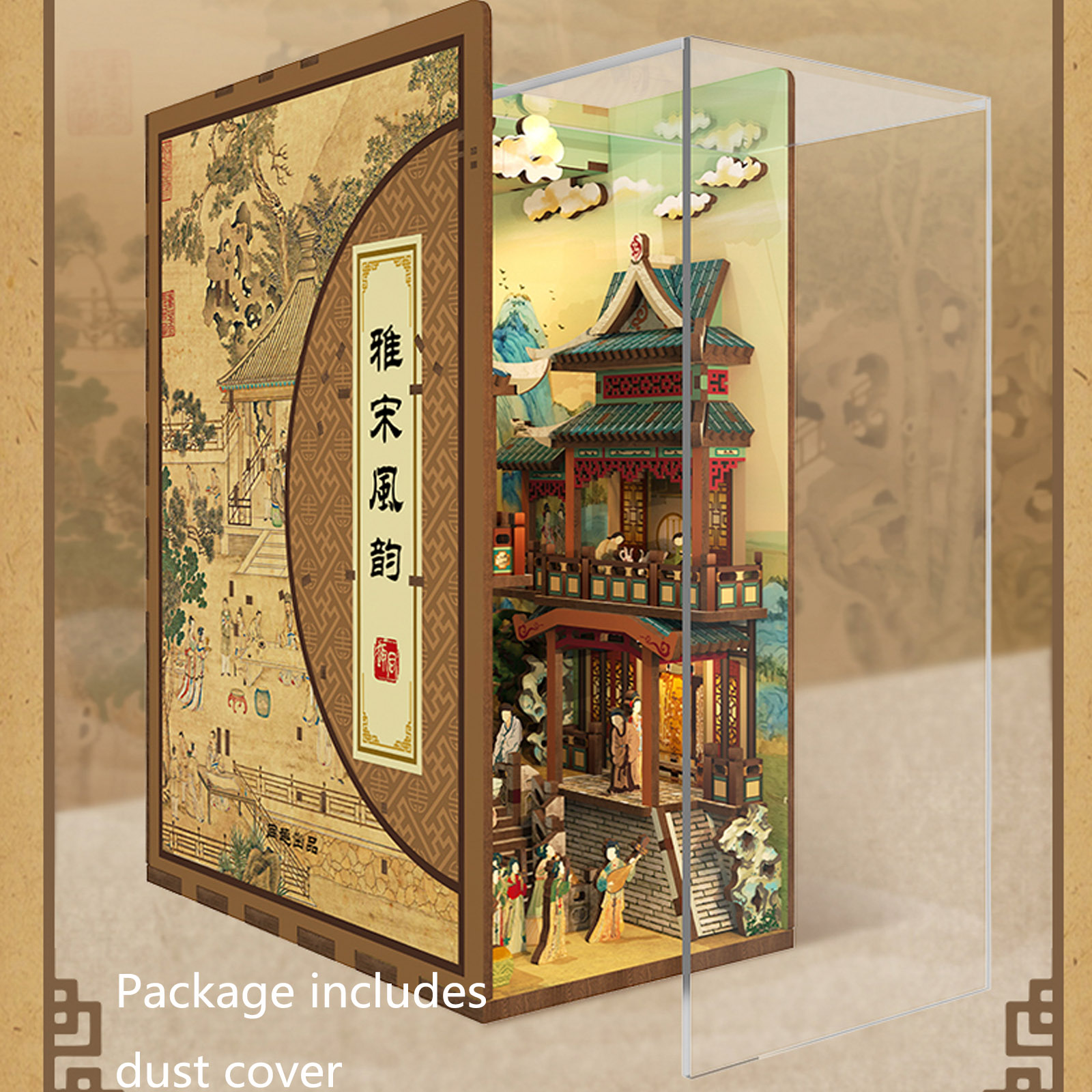 Song Dynasty DIY Book Nook Kit-Book Nook World