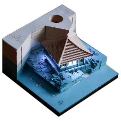 Kiyomizu Temple - 3D Memo Pad with Led Light-Book Nook World