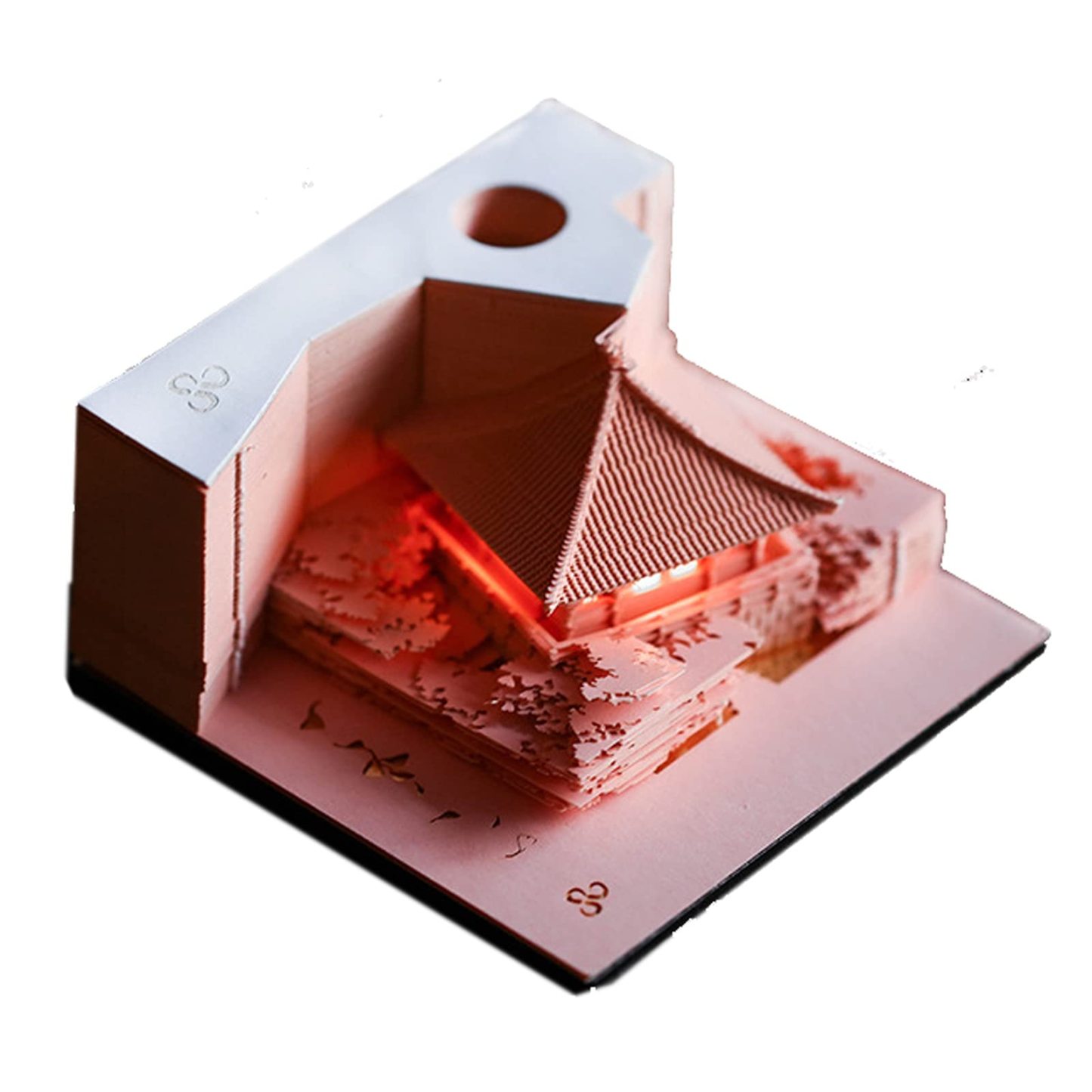 Kiyomizu Temple - 3D Memo Pad with Led Light-Book Nook World