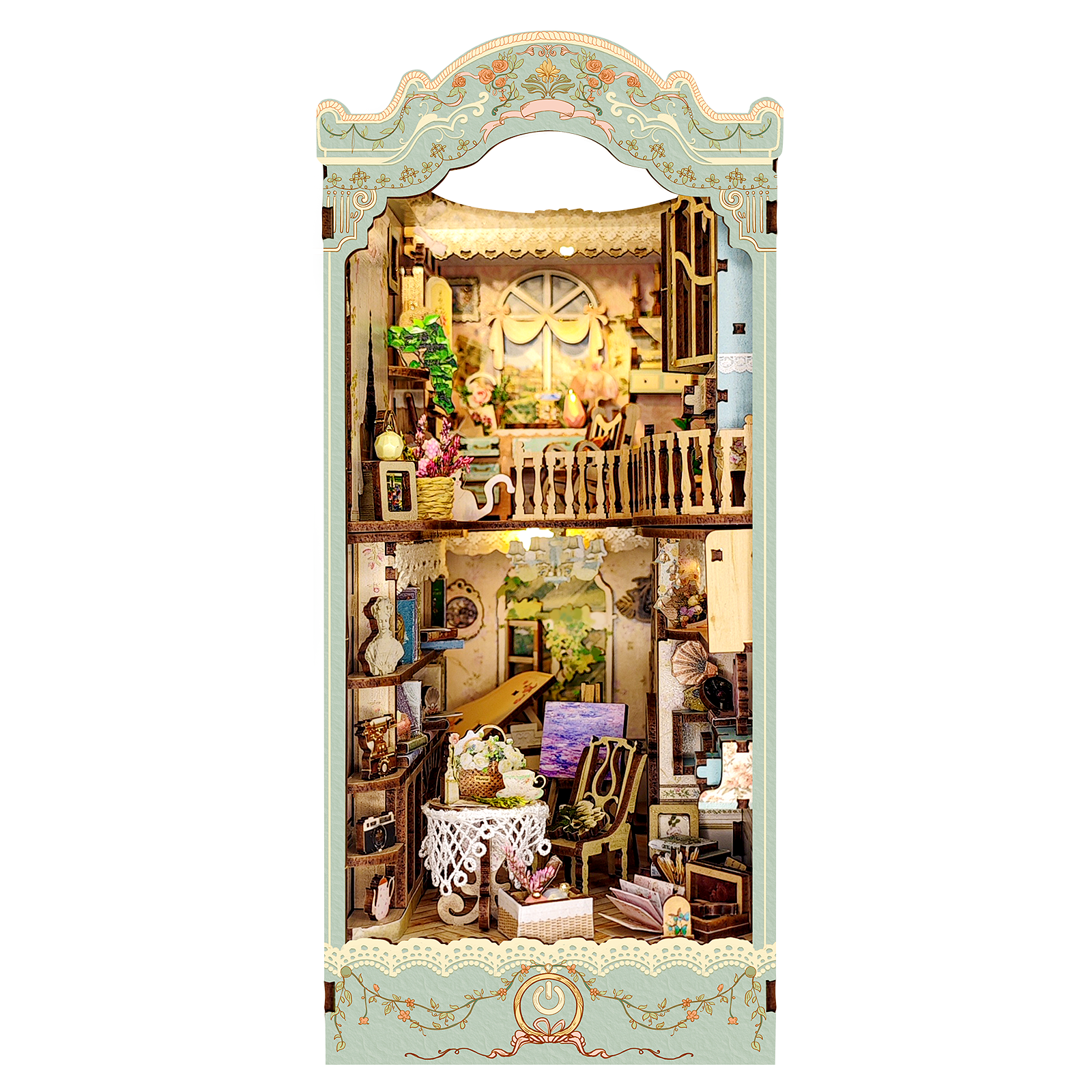 Pastoral Style DIY Book Nook Kit-Book Nook World