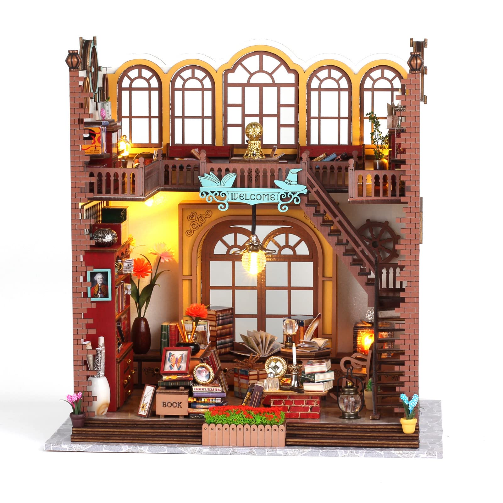 Magic Book House DIY Book Nook Kit-Book Nook World