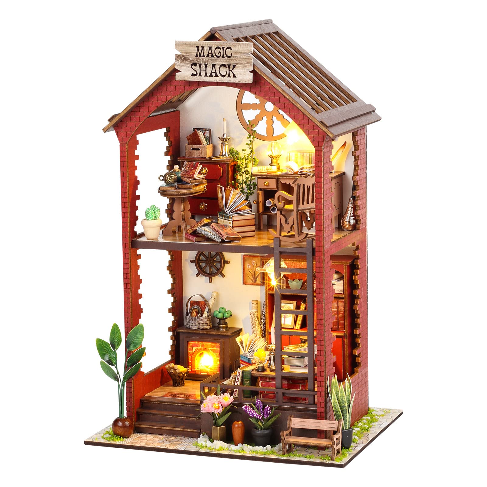 Magic Shack DIY Miniature House-BOOK NOOK WORLD