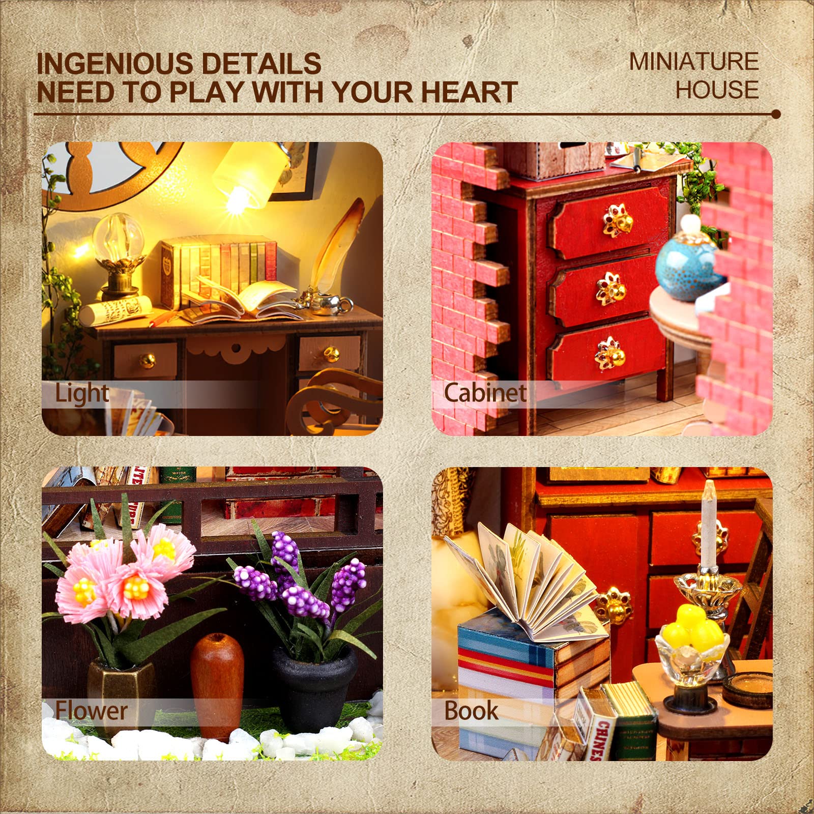 Magic Shack DIY Miniature House-Book Nook World