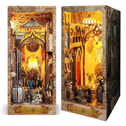 Dragon Castle DIY Book Nook Kit-Book Nook World