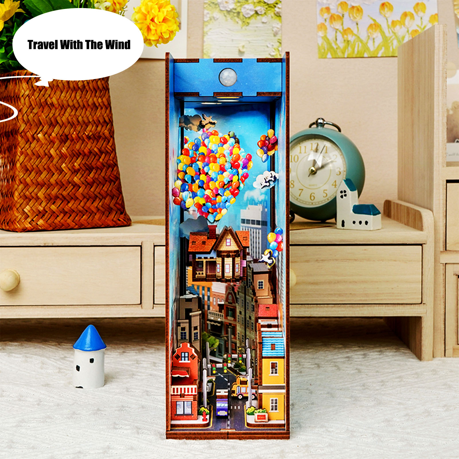 Travel With The Wind DIY Book Nook Kit-Book Nook World