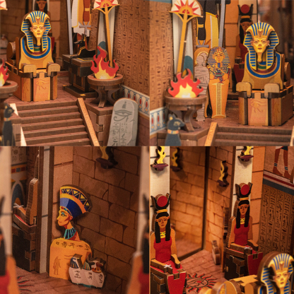 Adventure in Egypt DIY Book Nook Kit-Book Nook World
