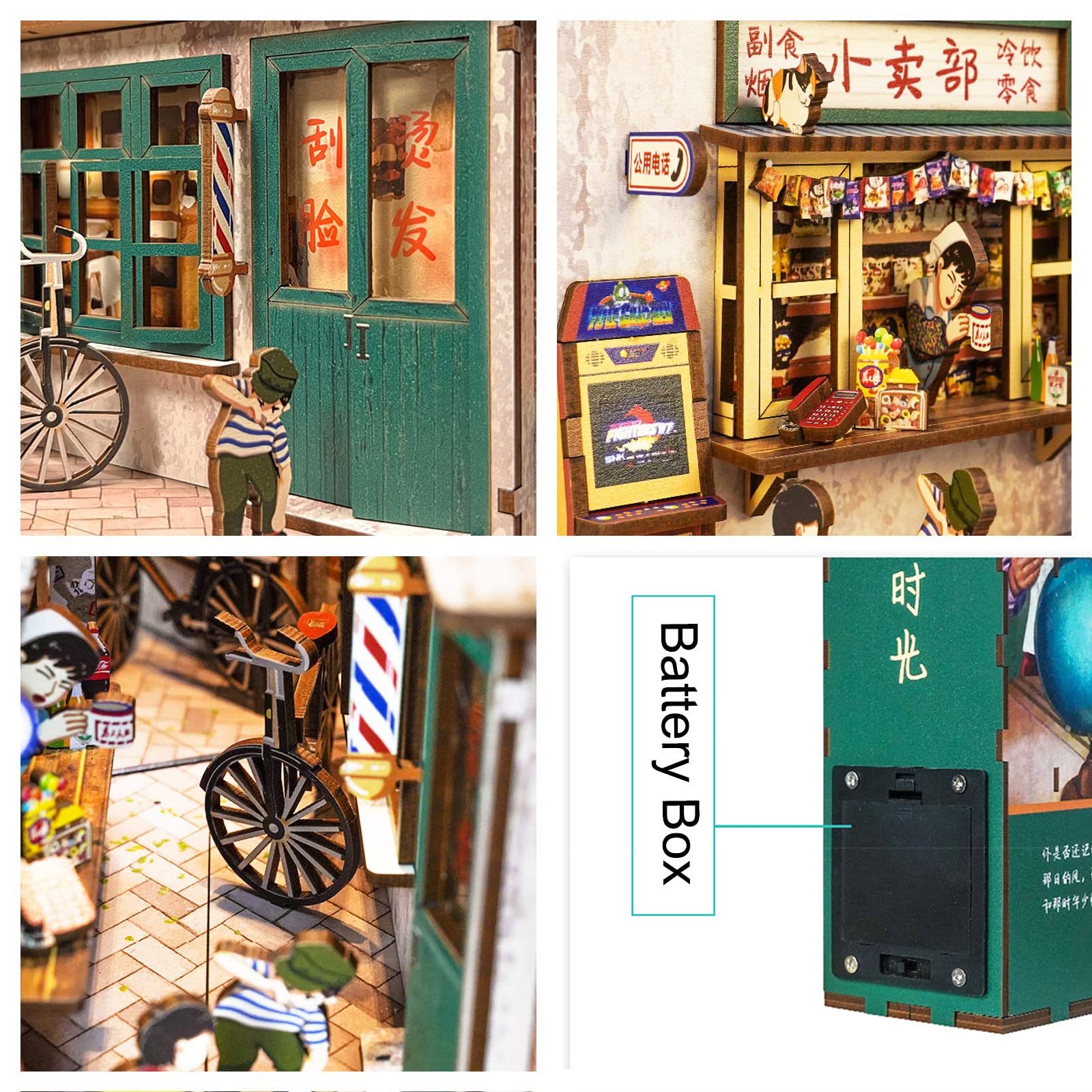 Echoes of Those Days DIY Book Nook Kit-Book Nook World