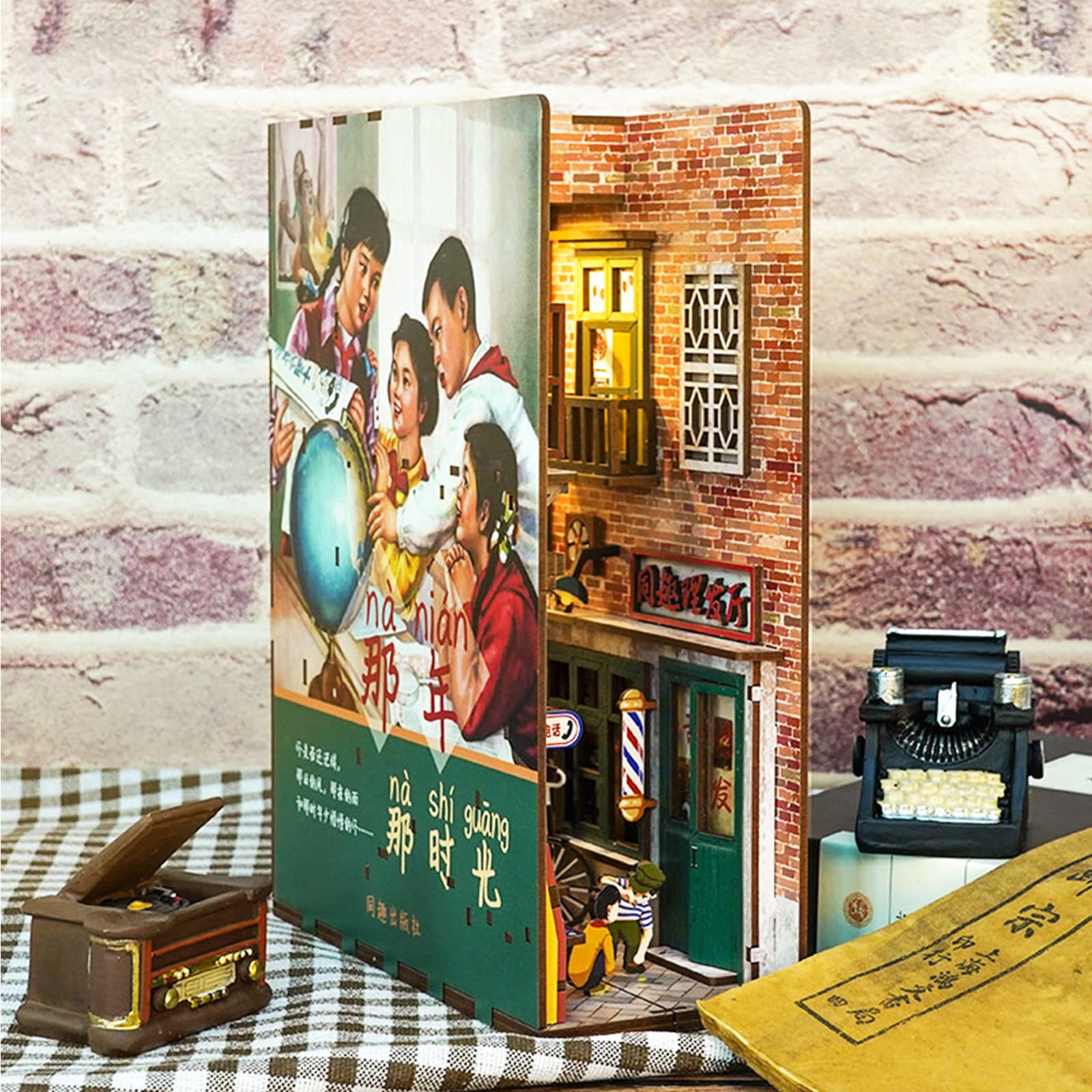 Echoes of Those Days DIY Book Nook Kit-Book Nook World