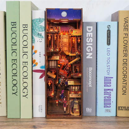 Light in Chongqing DIY Book Nook Kit-Book Nook World
