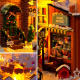 Frohe Weihnachten DIY Buchnische Set - Buchnische Welt