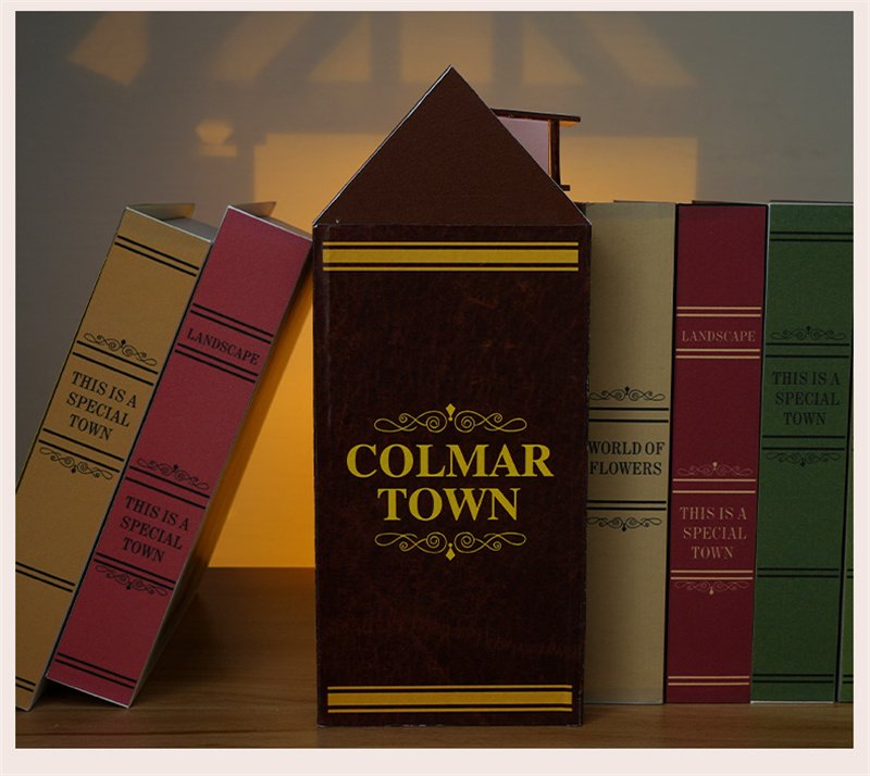 Colmar Town DIY Book Nook Kit-Book Nook World