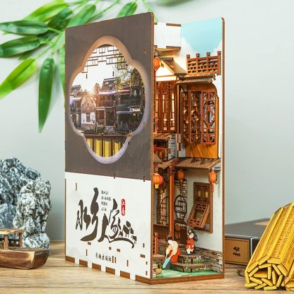 Ancient Watertown DIY Book Nook Kit-Book Nook World