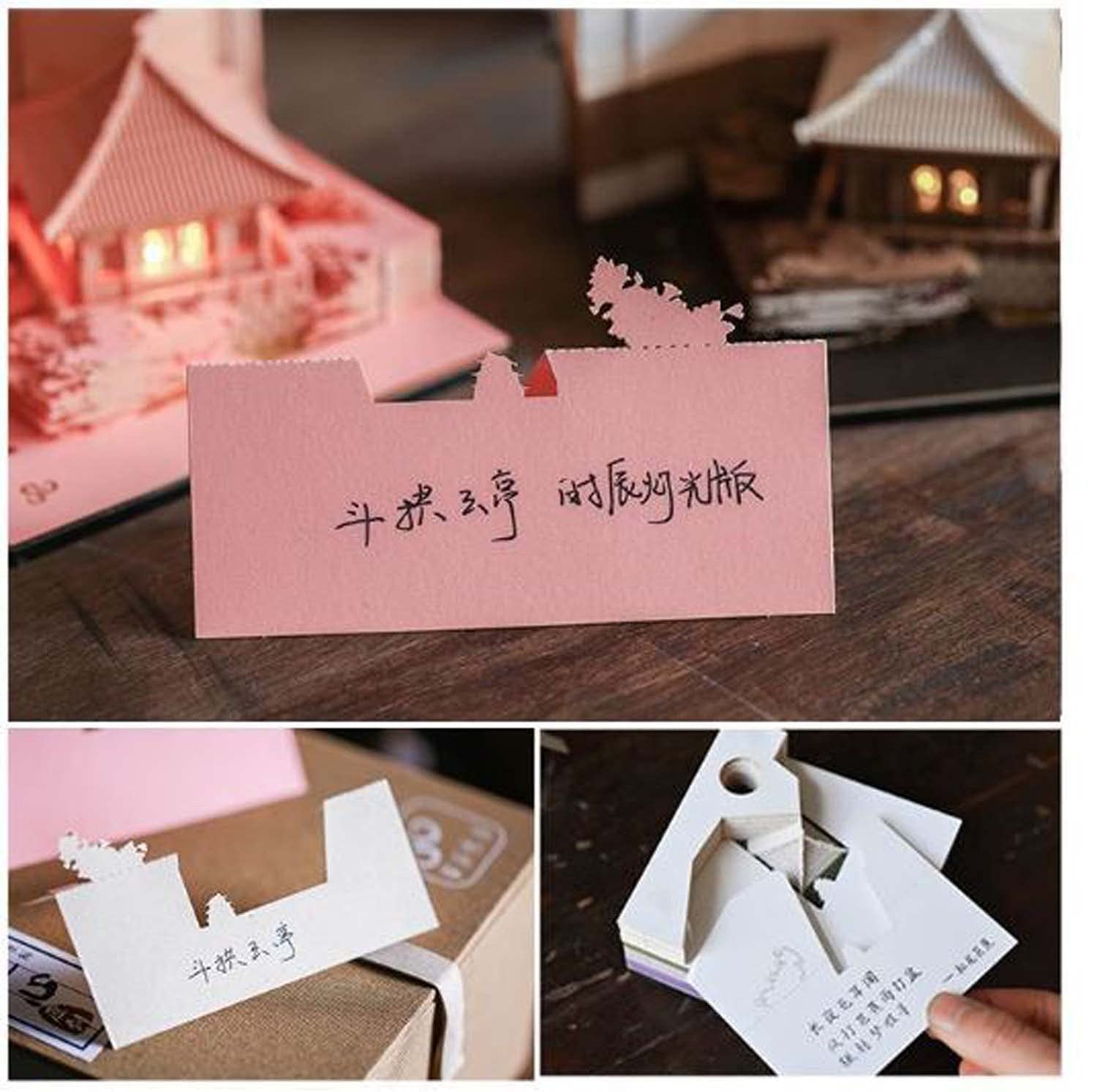 Kiyomizu Temple 3D Memo Pad with Led Light | Desk Decoration -Book Nook World