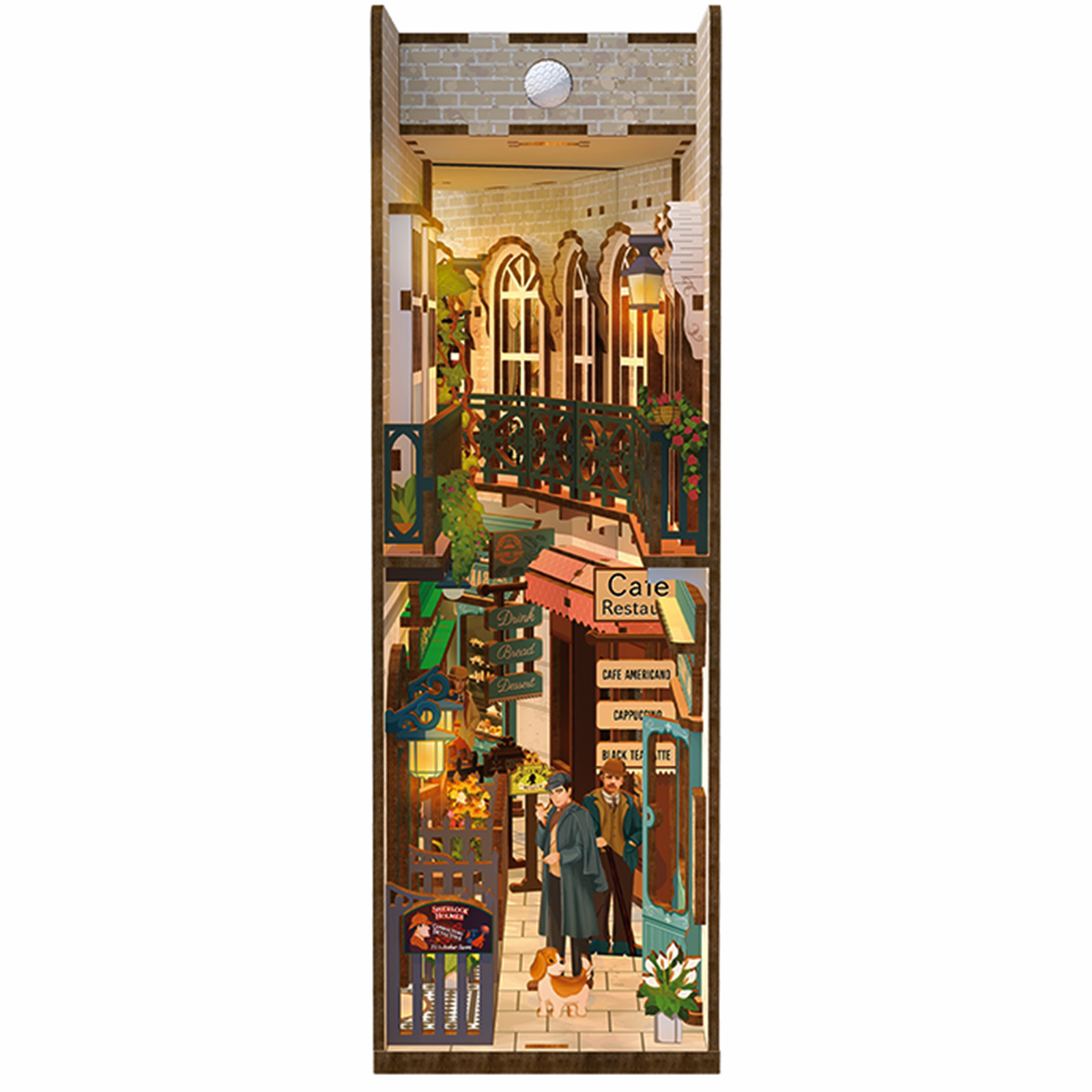  221B Baker Street DIY Book Nook Kit-Book Nook World